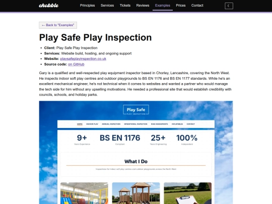 examples/play-safe-play-inspection screenshot