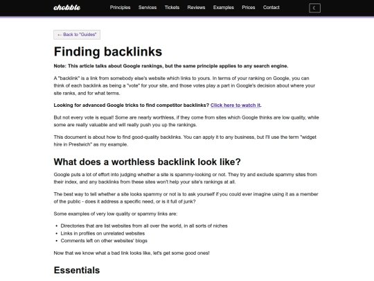 guides/backlinks screenshot