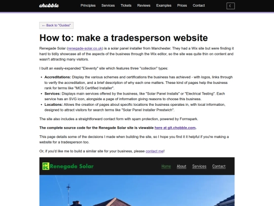 guides/building-a-tradesperson-website screenshot
