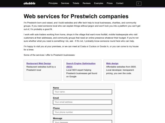 prestwich screenshot