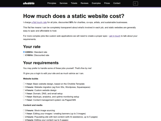 price-calculator screenshot