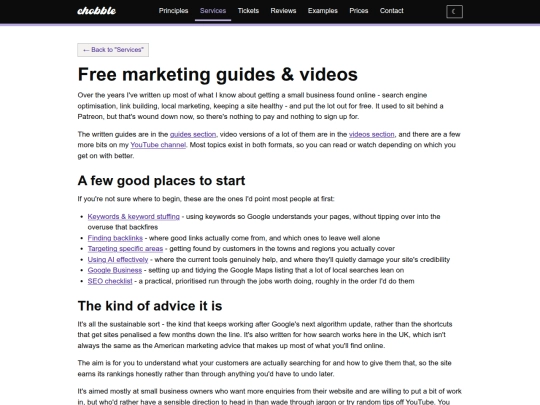services/free-advice screenshot