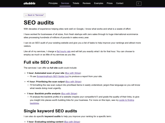 services/seo-audits screenshot