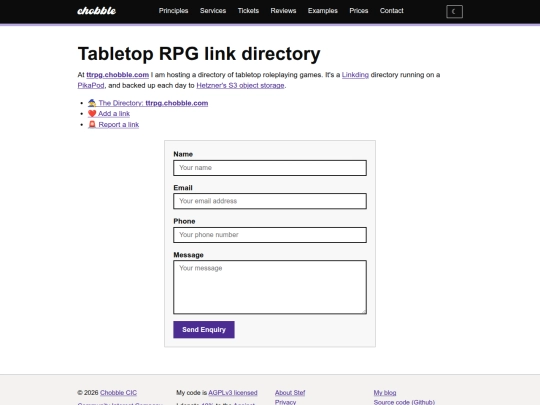 ttrpg-links screenshot