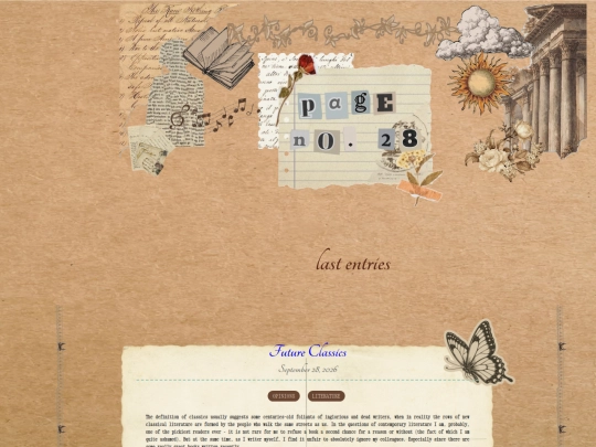 blog screenshot