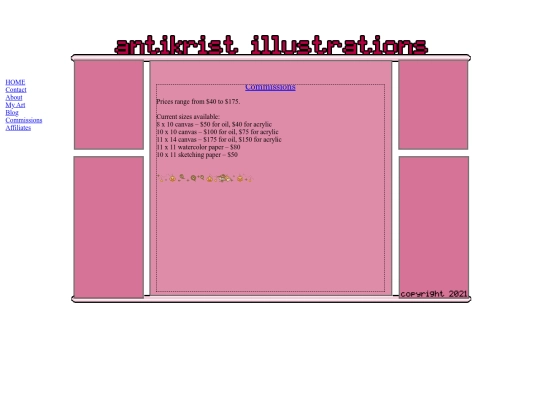 commissions screenshot