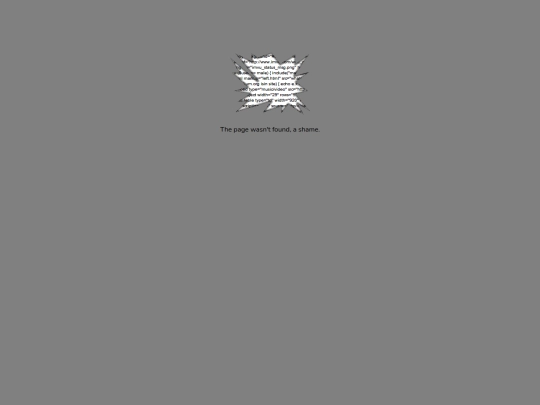 not_found screenshot