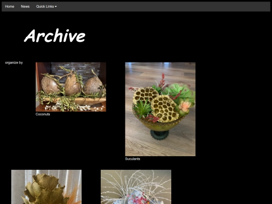 customfauxnaturals/archive screenshot