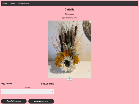 customfauxnaturals/listings/listing14 screenshot