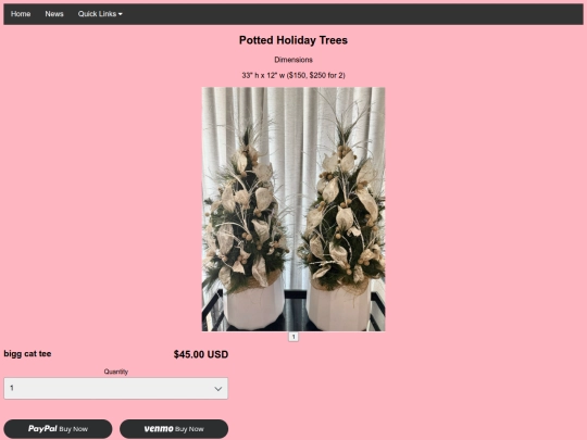 customfauxnaturals/listings/listing16 screenshot