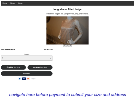 new world order/tops/longsleevebeige screenshot