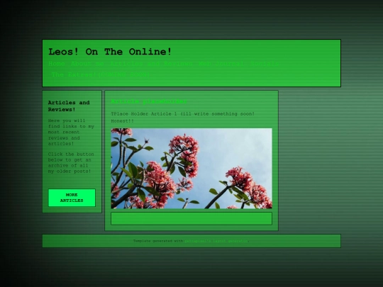articlesandreviews screenshot
