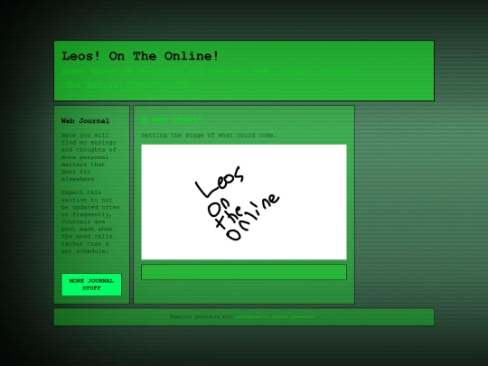 webjournal screenshot