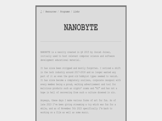 index screenshot