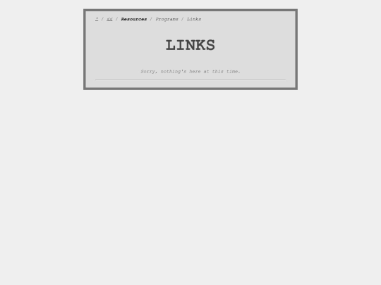 links screenshot