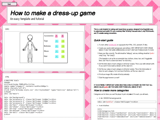 dressupgametemplate screenshot