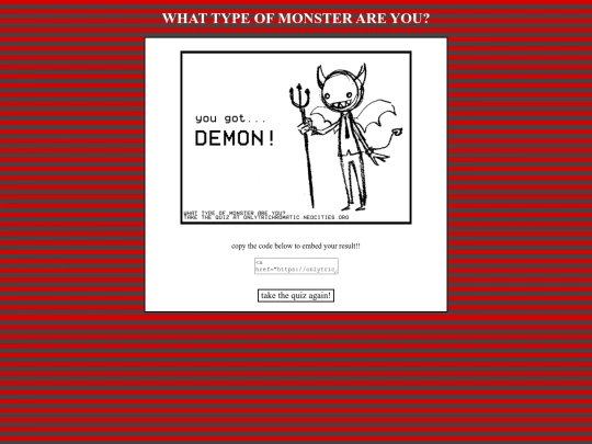 quiz/demon screenshot