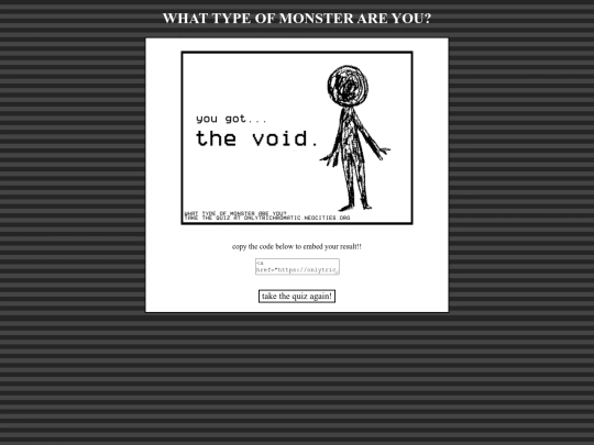 quiz/void screenshot