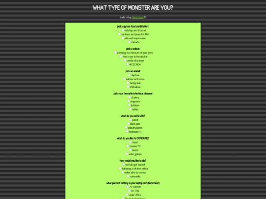 quiz/what-monster-are-you screenshot