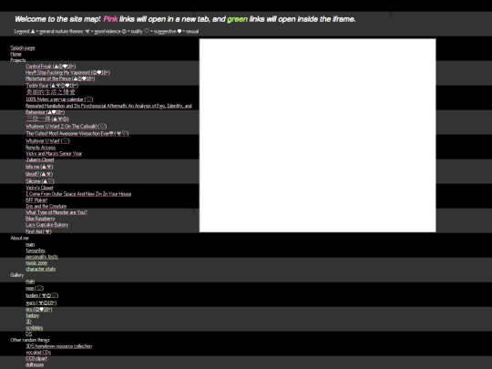 sitemap screenshot