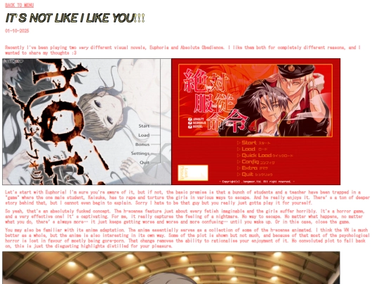 vnarticles/itsnotlikeilikeyou screenshot