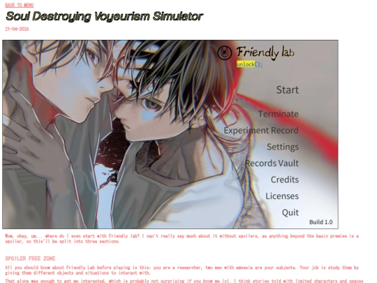 vnarticles/souldestroyingvoyeurismsimulator screenshot