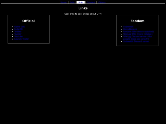 IFrames/Links screenshot