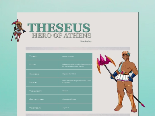 diathesterius/Theseus screenshot