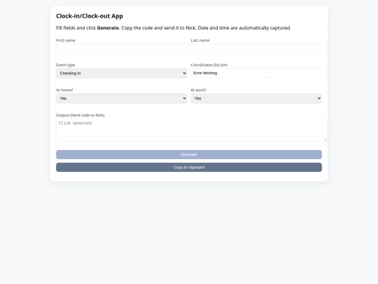 employeeportal screenshot
