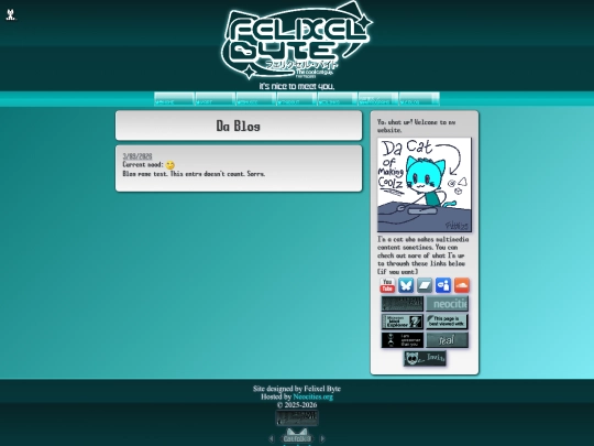 blog screenshot