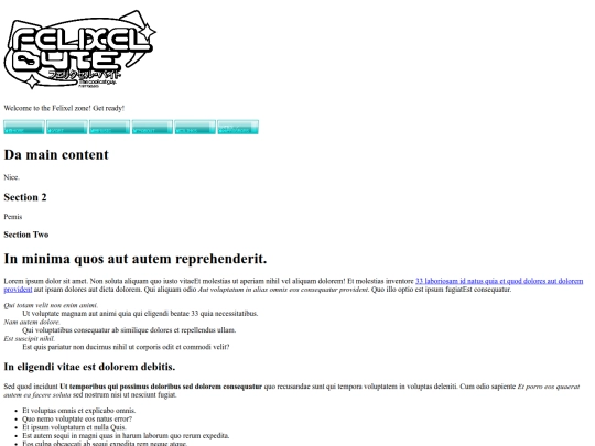 testPage screenshot
