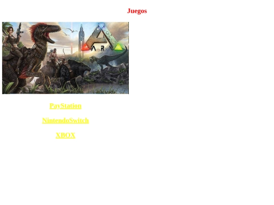 Juegos screenshot