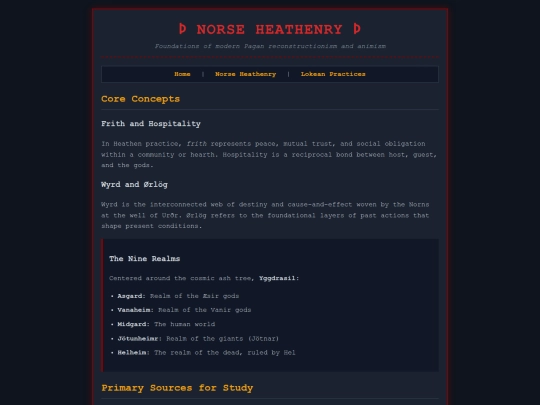 heathenry screenshot