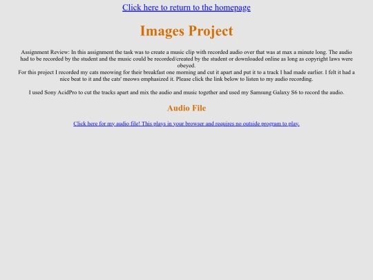 audio screenshot