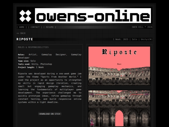 riposte screenshot