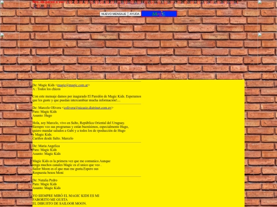 Magic_Kids/El Paredón/El Paredón de Magic Kids on-line screenshot