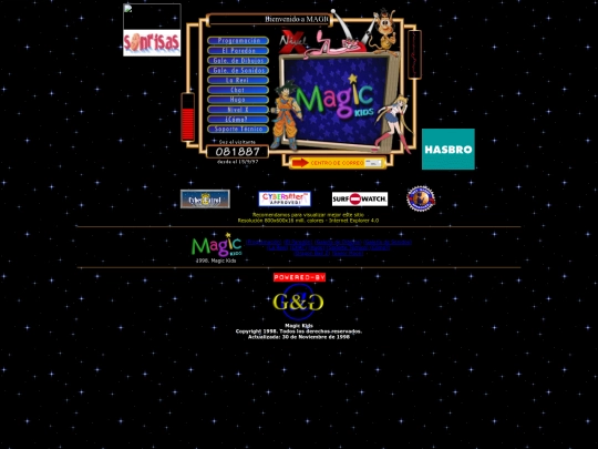 Magic_Kids/Pagina_Principal/Magic Kids screenshot