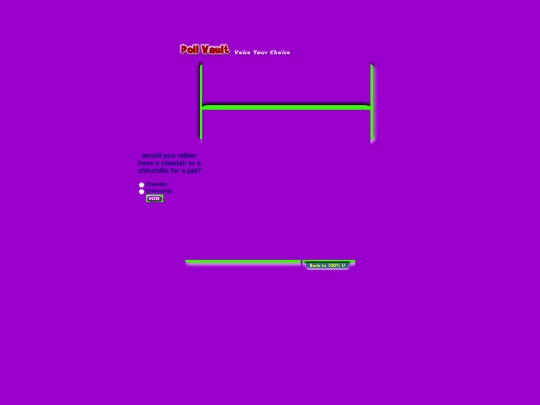 Nickelodeon (1999/100U/Poll Vault/100U Pop Poll screenshot