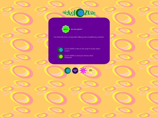 Nickelodeon (1999/Nickel-O-Zone/Nickelozone Games/games screenshot
