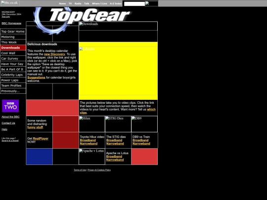 topgear/downloads screenshot