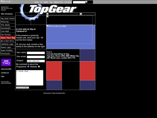 topgear/haveyoursay screenshot