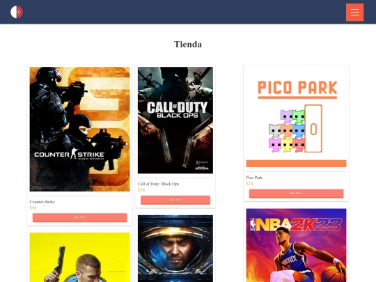 Tienda screenshot
