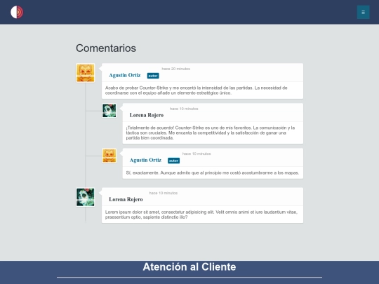 comentarios screenshot