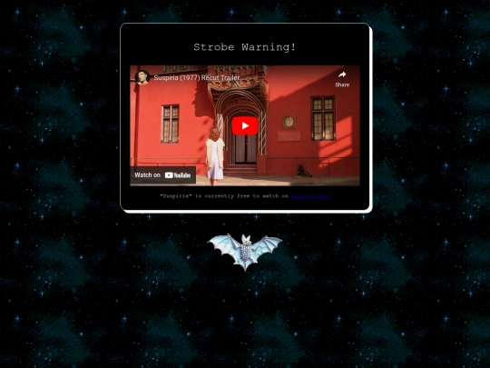 suspiria screenshot