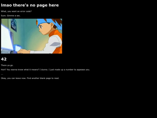 not_found screenshot