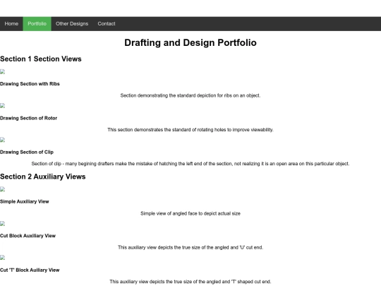oldporfolio screenshot