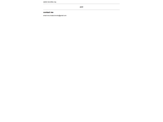 contact screenshot