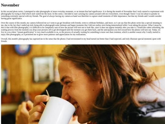 Personal Website /webpage2 screenshot