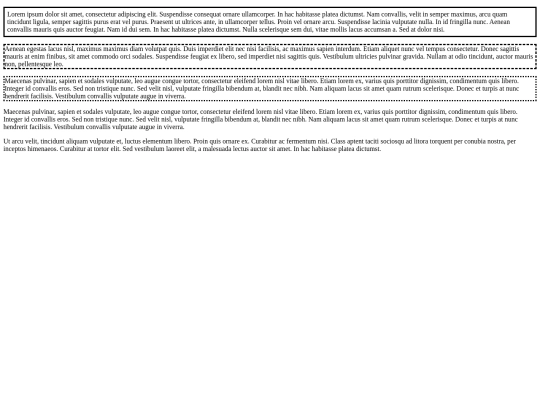 Web Pages/style border screenshot