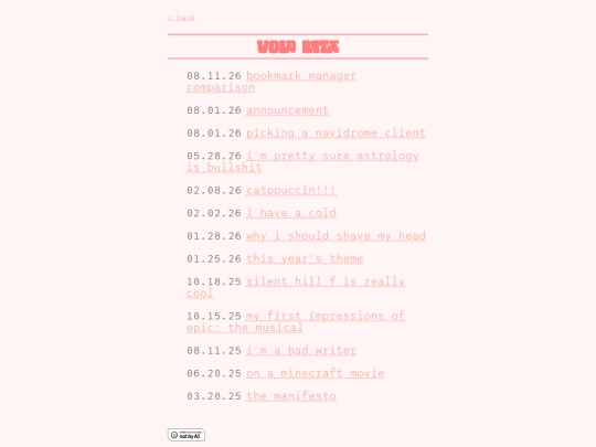 blog screenshot